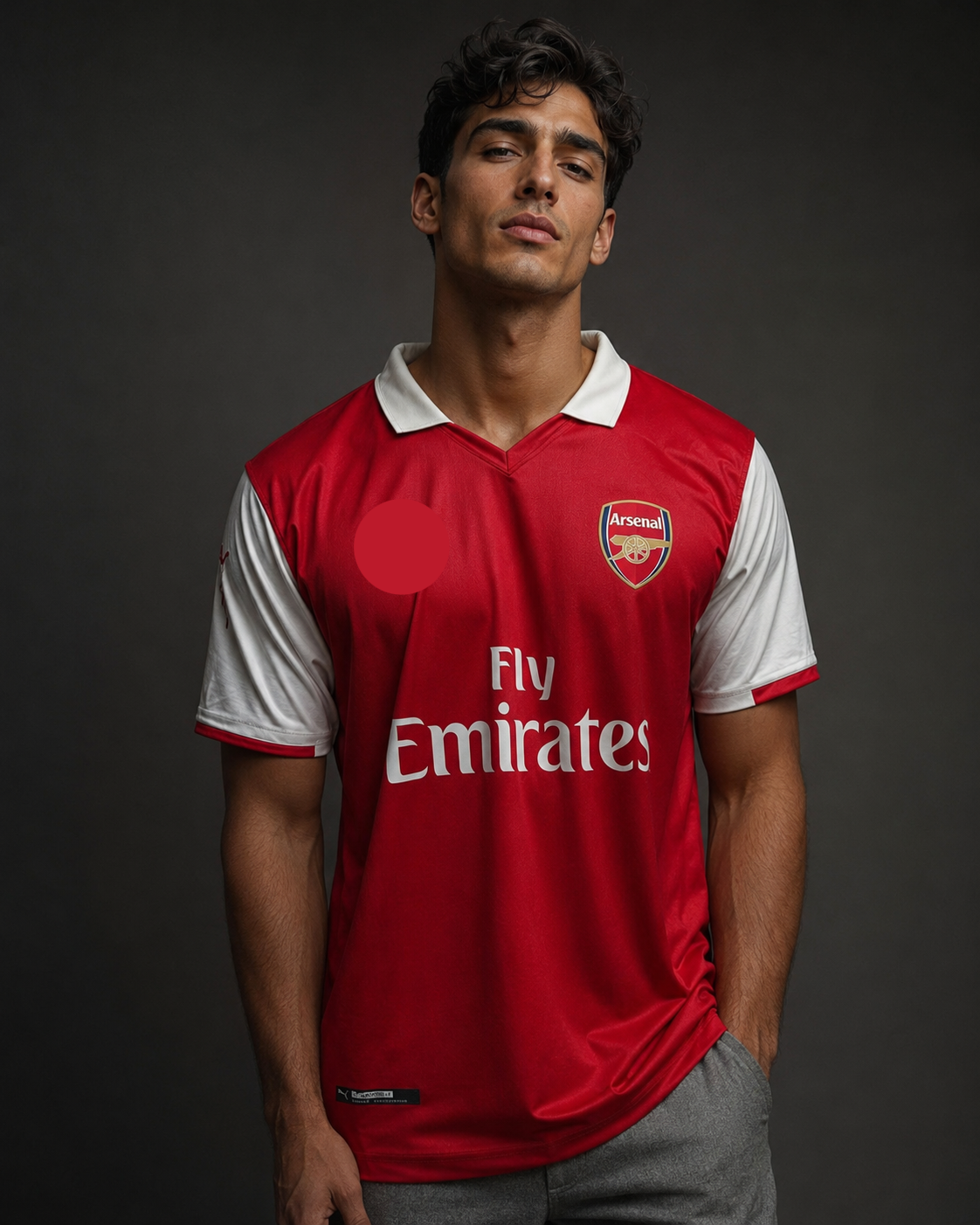 Ozil-11 Arsenal 2014/15 collar