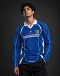 Zidane #10 France Retro Full-Sleeve Football Jersey