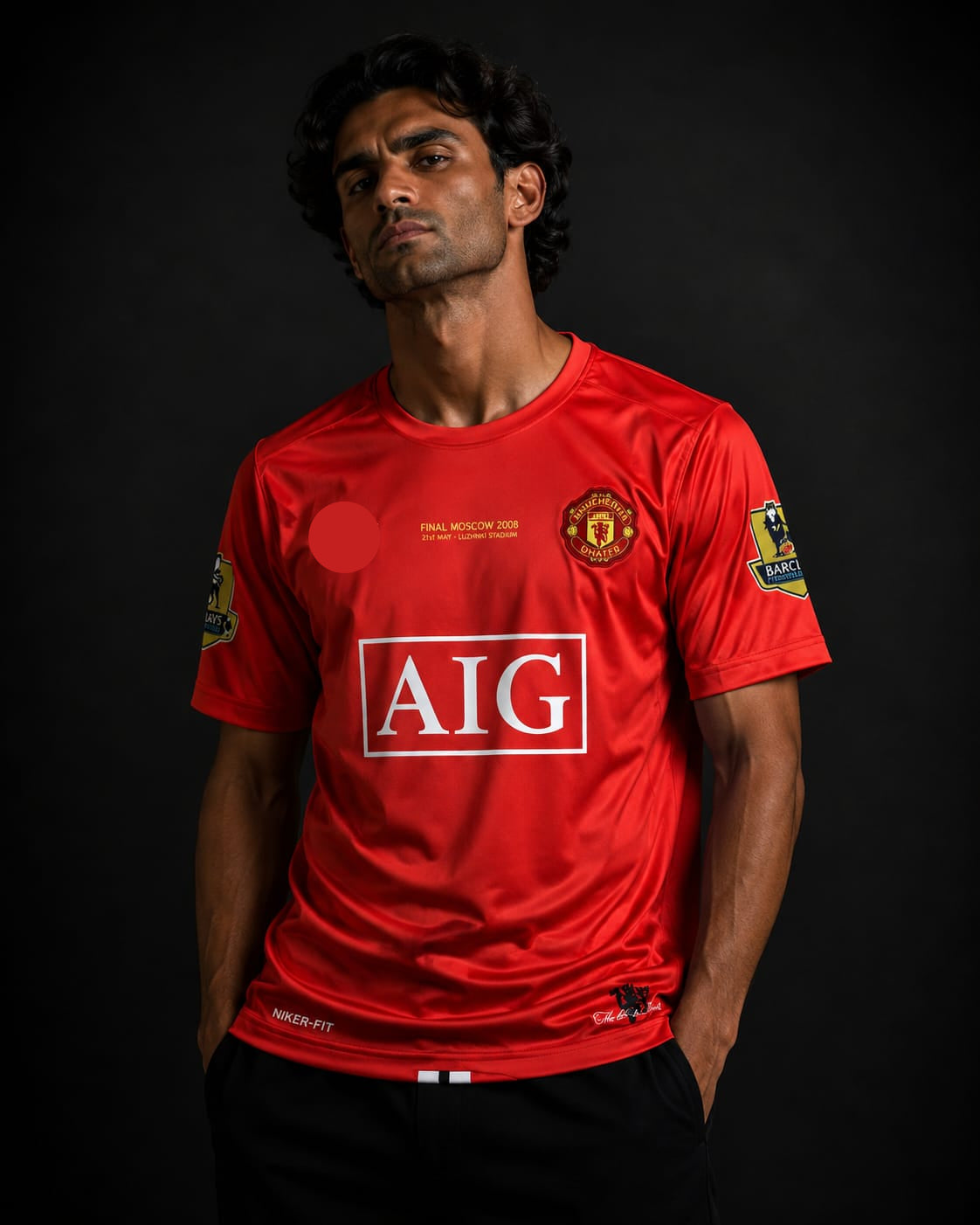 Ronaldo-07 manchester united 2008 Embroidery