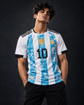 Argentina 2024 Home Messi #10 Retro Graphic Jersey