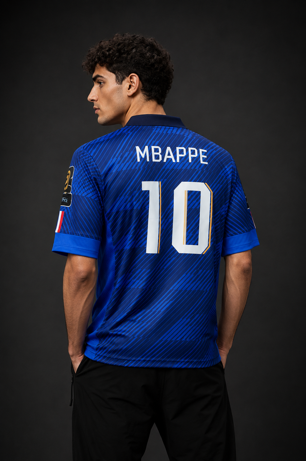 France 2024/25 Home Jersey – MBAPPE #10 (Five Sleeve Edition)