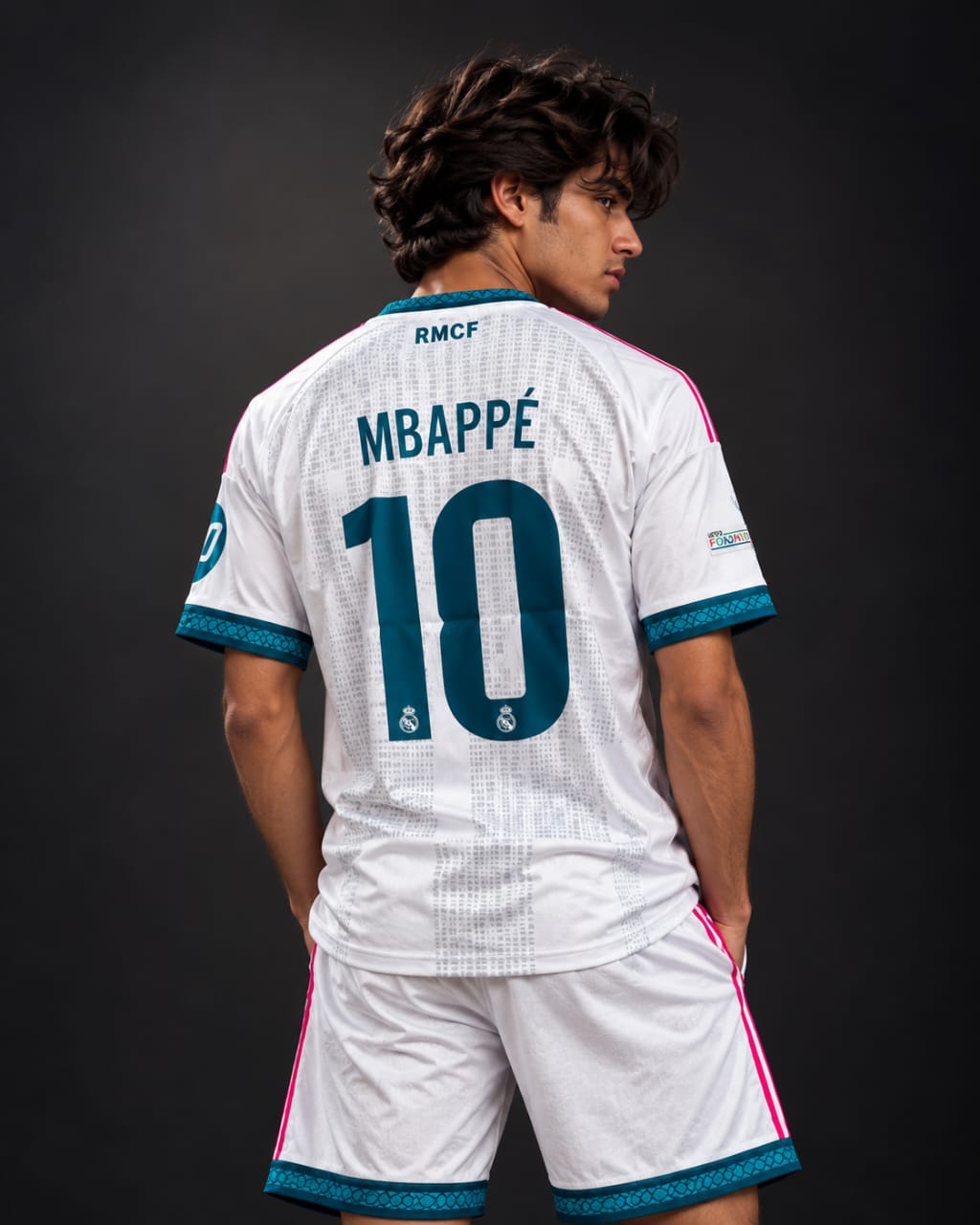 Real Madrid CF Mbappé #10 Home Jersey embroidery 
Year: 2026/27 Combo jersey &shorts