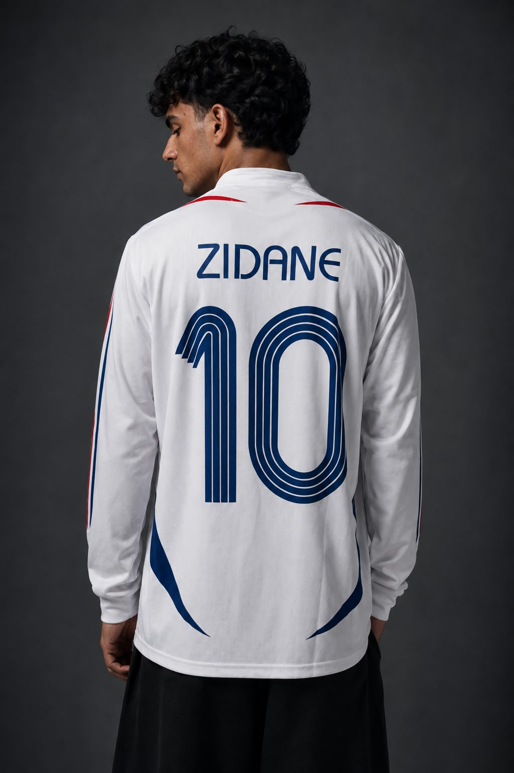 France 2006 Zidane #10 Retro Football Jersey