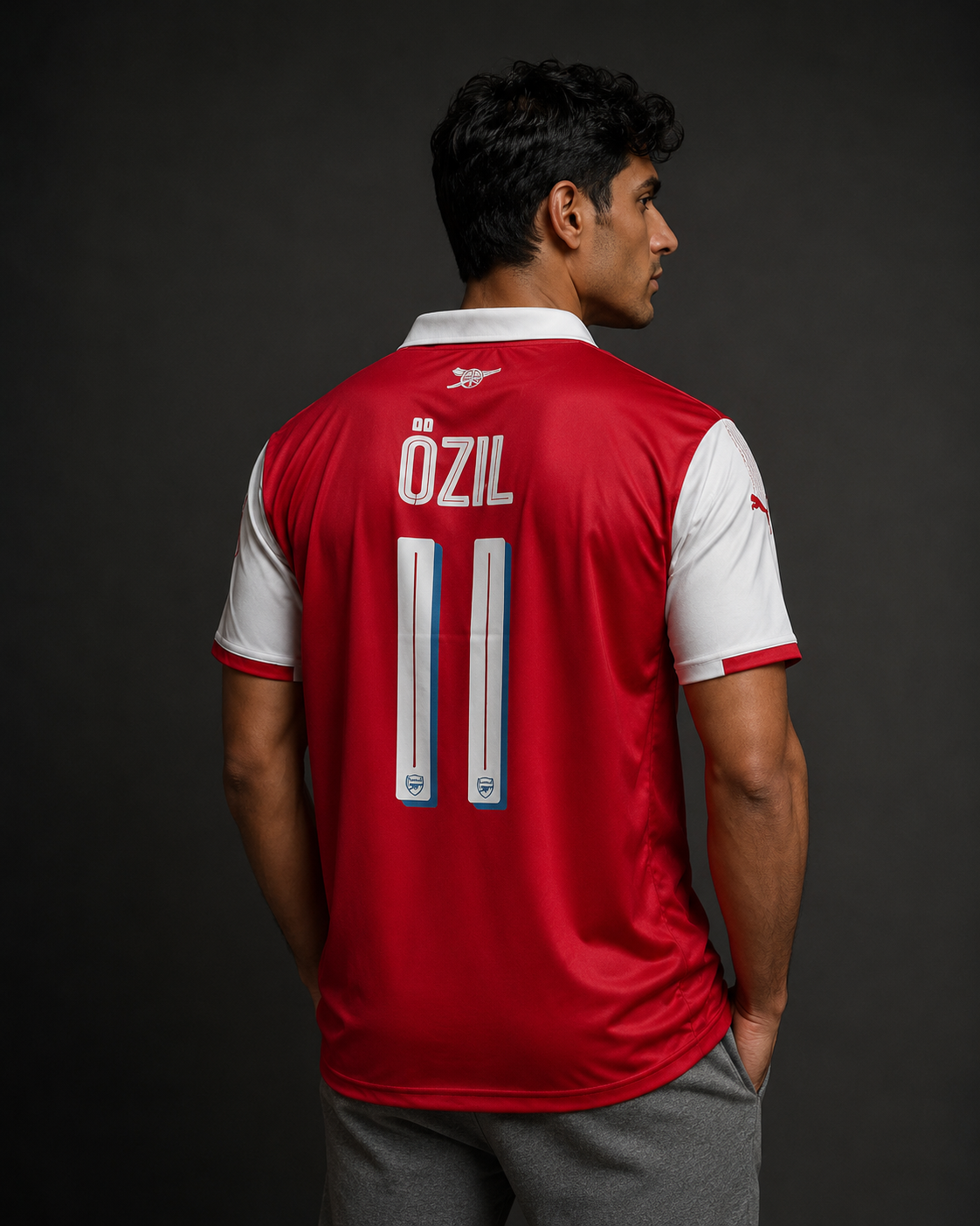 Ozil-11 Arsenal 2014/15 collar