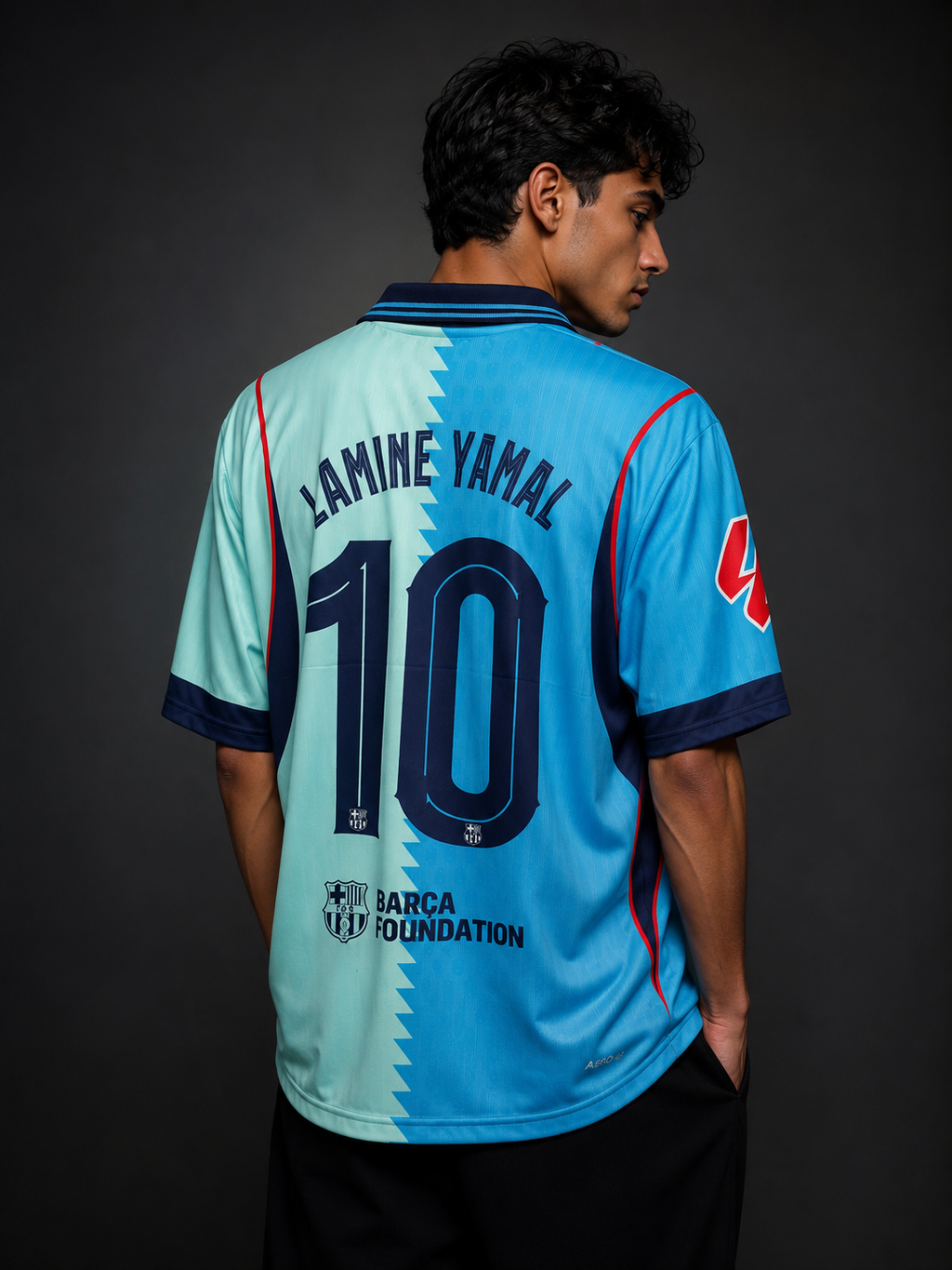 FC Barcelona Lamine Yamal #10 Special Edition Jersey five sleeve embroidery