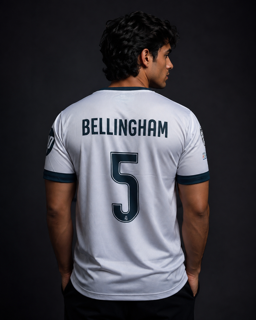 Real Madrid Home Jersey – Bellingham #5 Edition (White)