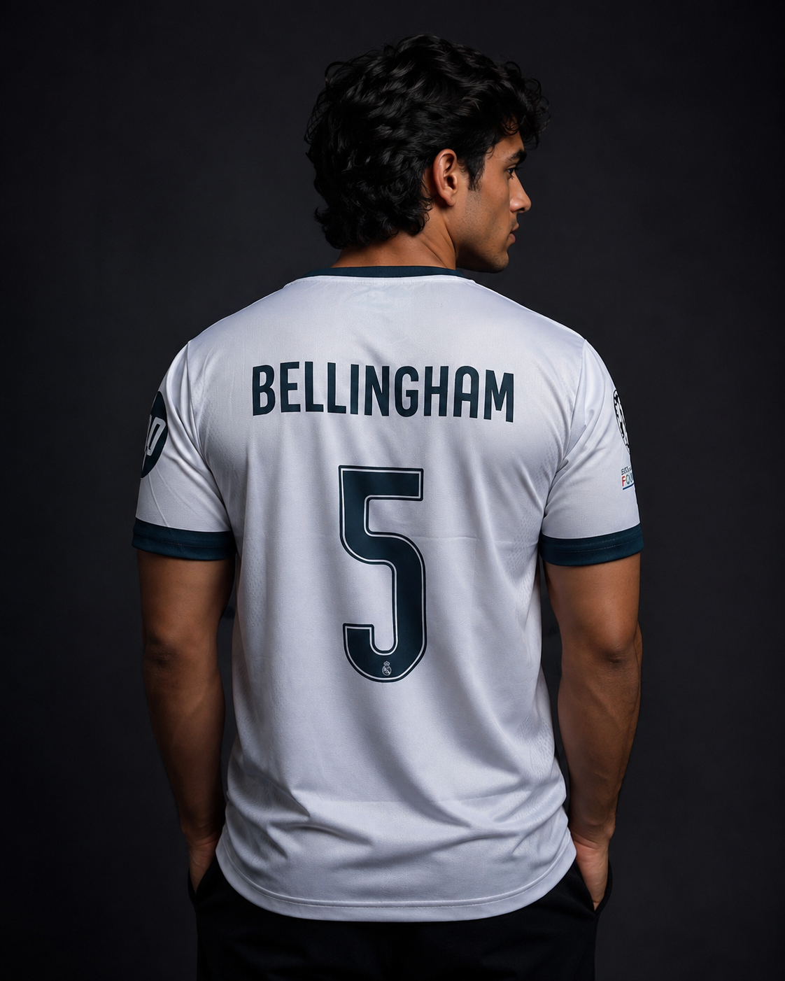 Real Madrid Home Jersey – Bellingham #5 Edition (White)