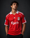 Liverpool FC home jersey from the 2006-2008-Gerrard- 8