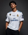 Real Madrid 2017–18 Home Jersey – Cristiano Ronaldo #7 (Champions League Final Edition)