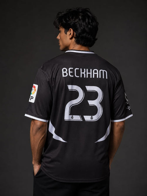 Beckham-23 Real Madrid 2006/07 Five sleeve (Oversized)
