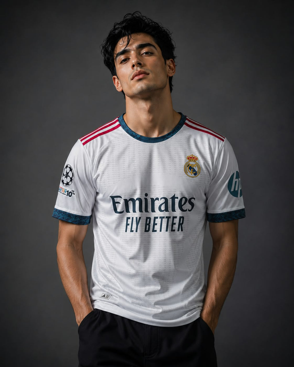 Real Madrid Mbappé #10 Home Jersey Embroidery