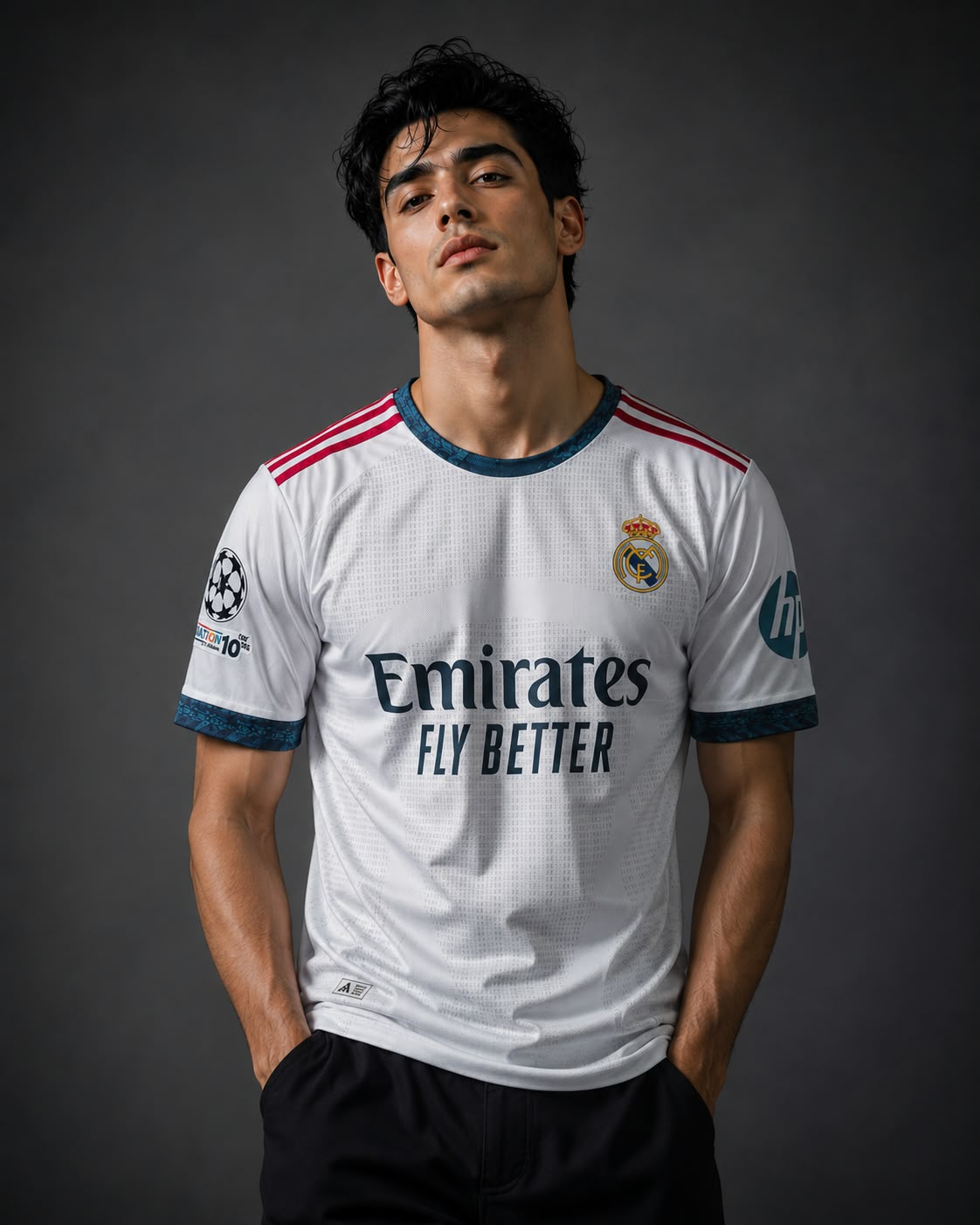 Real Madrid Mbappé #10 Home Jersey Embroidery