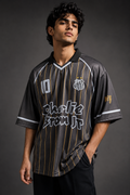 Santos FC Neymar Jr. #10 Retro Five-Sleeve Jersey – Charcoal Gold Edition