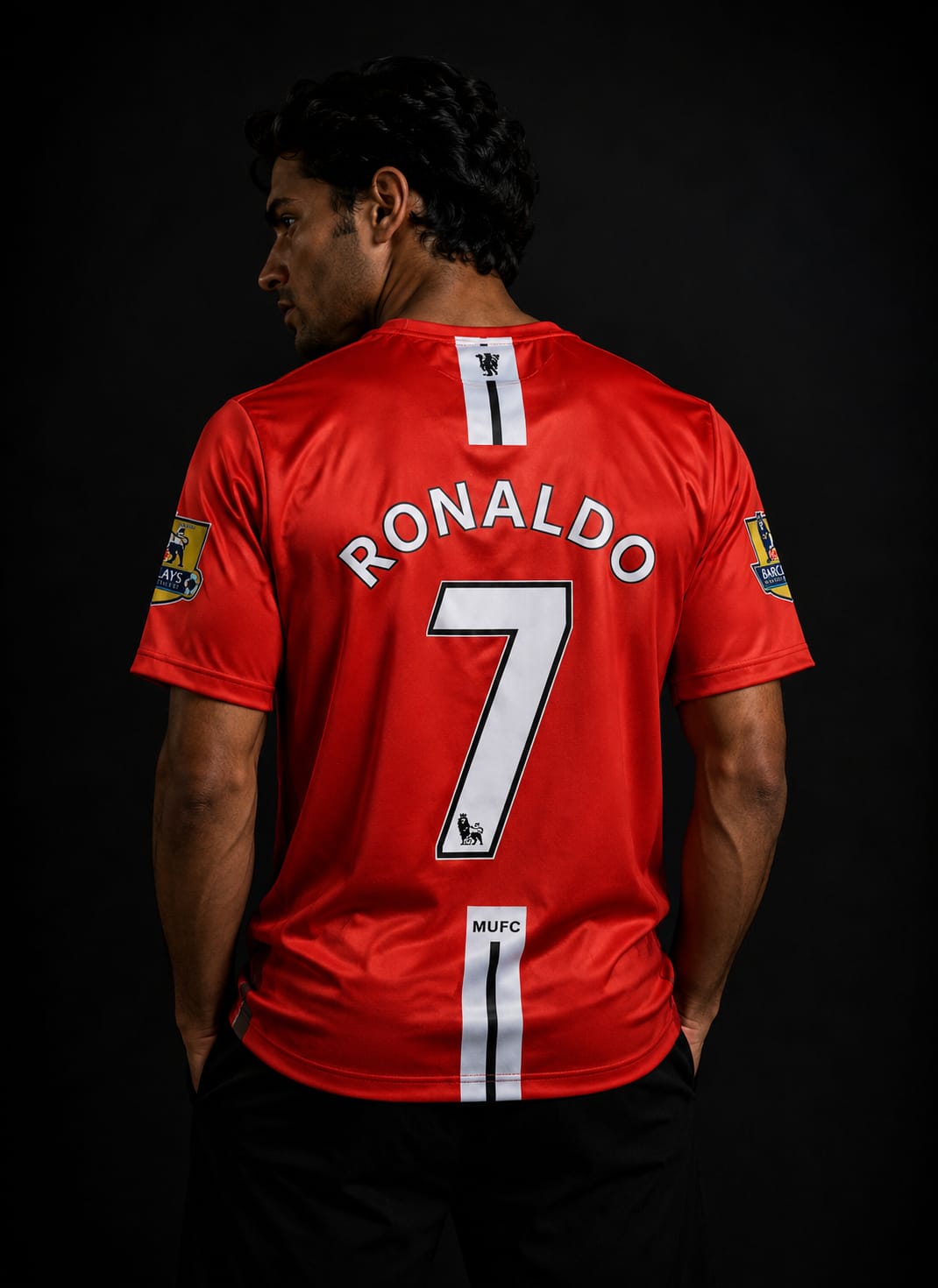Ronaldo-07 manchester united 2008 Embroidery
