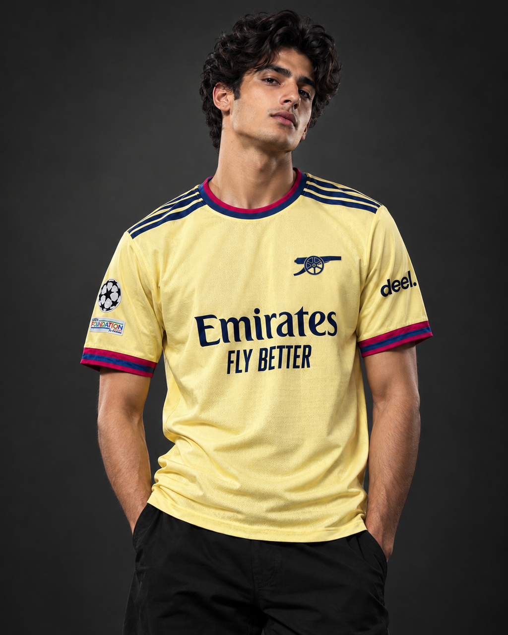 Arsenal 2026–27 Away Jersey – Martin Ødegaard #8 embroidery
