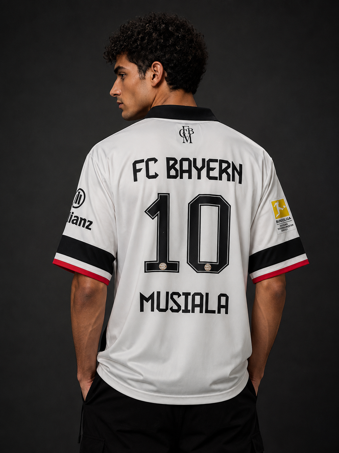Bayern Munich 2025/26 Away Jersey – MUSIALA #10 (Five Sleeve Edition)