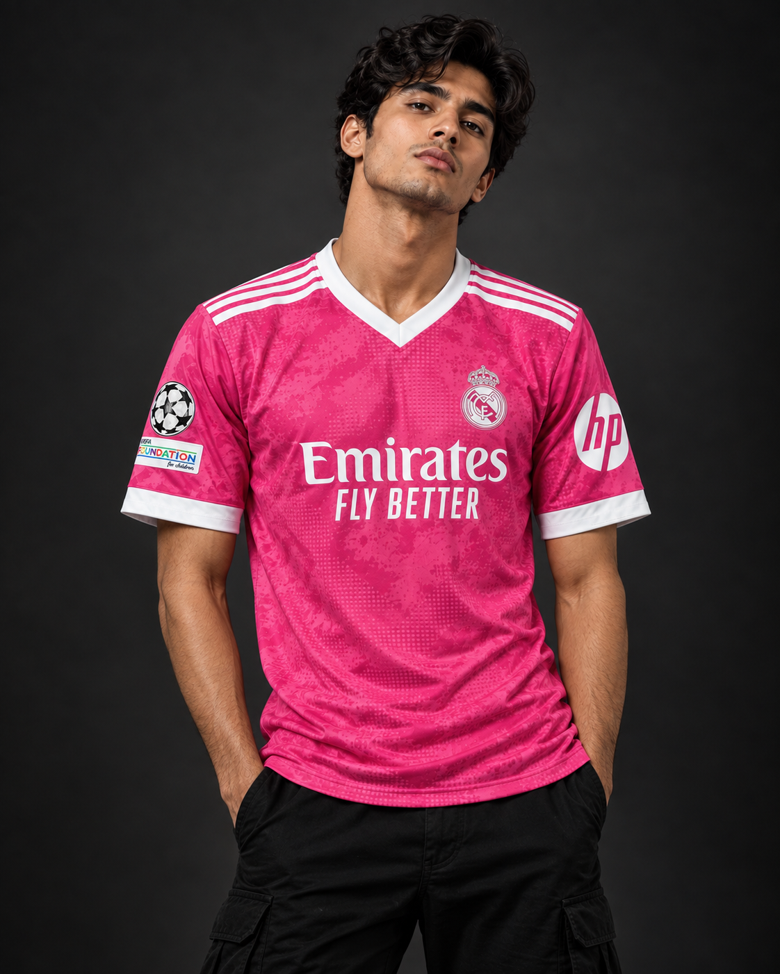 Real Madrid 2026–27 Third / UEFA Champions League Jersey – Jude Bellingham #5 embroidery