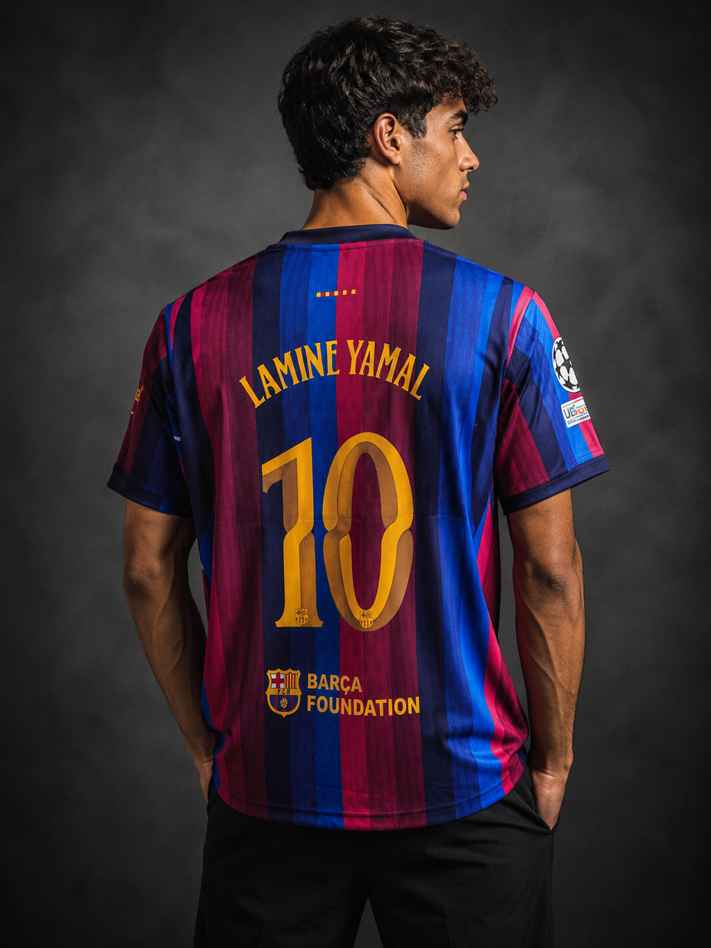 FC Barcelona 2025/26 Lamine Yamal Home Jersey EMBROIDERY