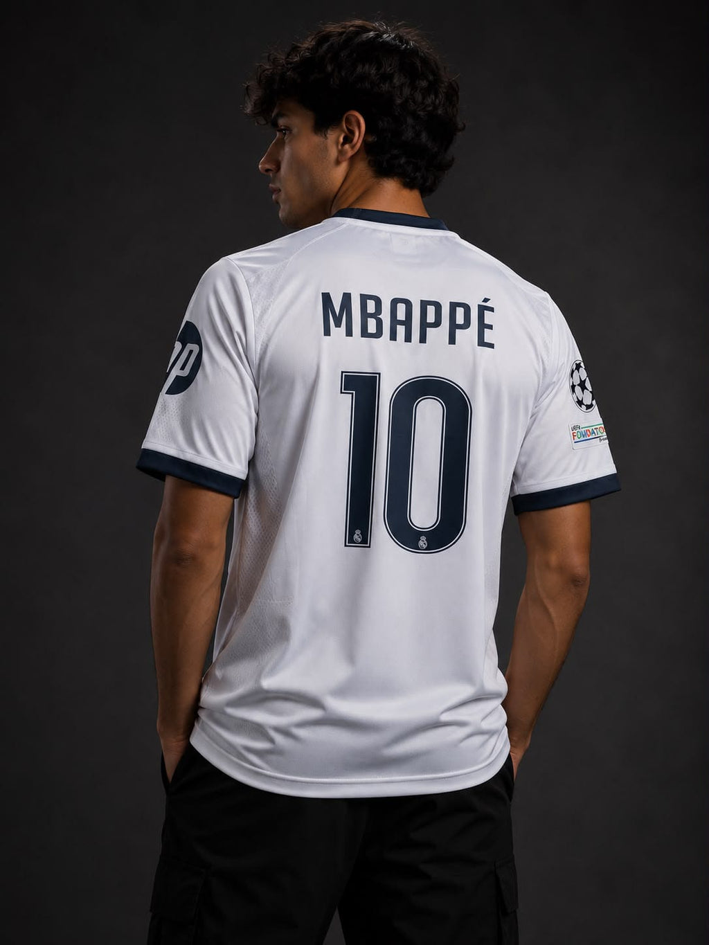 Real Madrid Home Jersey 2025/26 – Mbappé #10 Embroidery