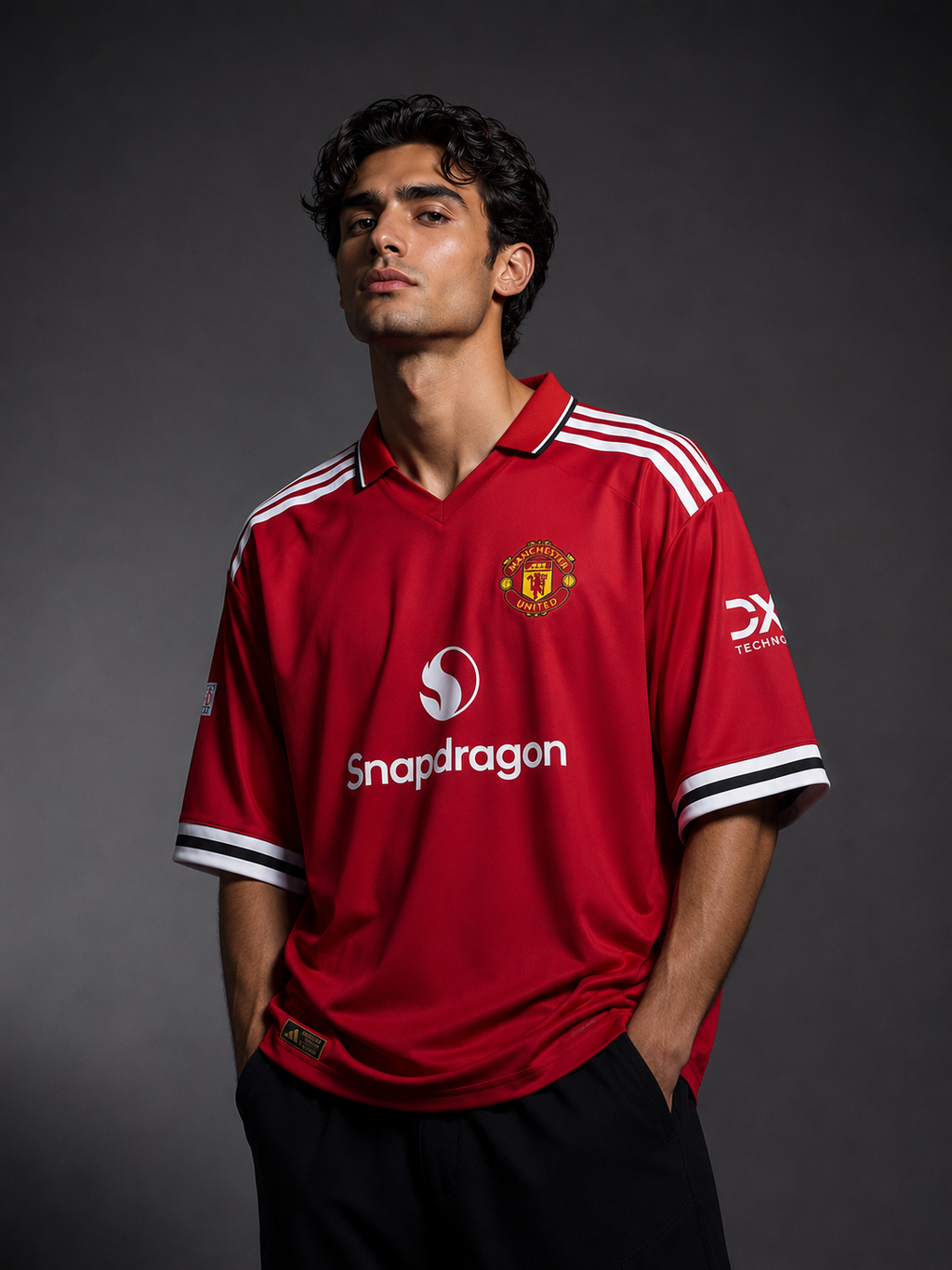 Manchester Red Home Football Jersey – Cunha 10 Edition (Five Sleeve)