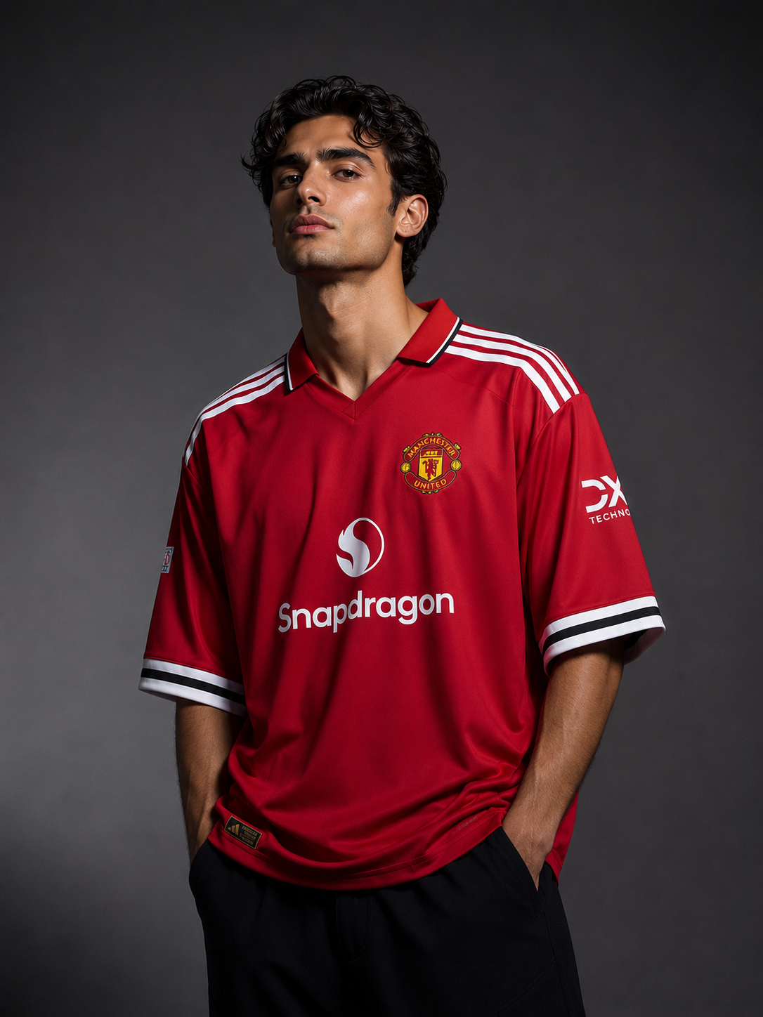 Manchester Red Home Football Jersey – Cunha 10 Edition (Five Sleeve)
