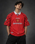 Manchester United 1998–99 Home Jersey – David Beckham #10 five sleeve