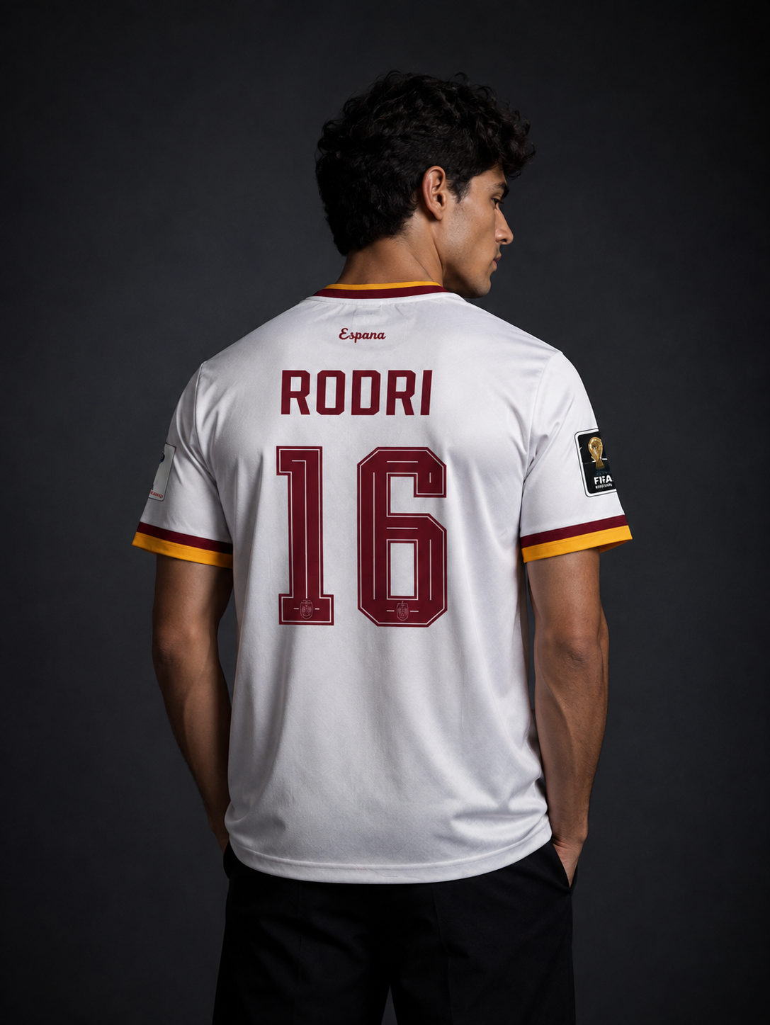Spain 24/25 Home Jersey – Rodri #16